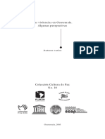 El Carácter Sexual de La Cultura de Violencia en Guatemala - FLACSO