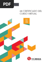 Certificado Curso Virtual