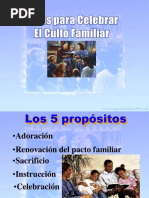 Ideas para Celebrar El Culto Familiar