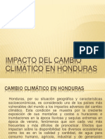 Cambio Climatico en Honduras 