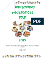 Orientaciones Pedagogicas EBE