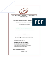 Actividad Colaborativa #03 Peligros de La Planificacion Estrategica