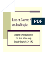 Aula 3 - Lajes - Lajes Armadas em Duas Direções PDF