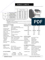 P180Le G-Drive: Power Rating