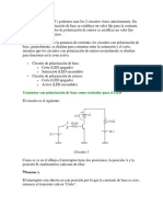 Transistor BJT Ejercicios