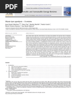 Waste Tire Pyrolysis A Review