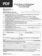 SBH Bank Form PDF