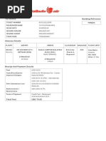 Electronic Ticket Receipt, March 27 For MRS PHAM THI THU