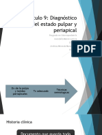 Capítulo 9: Diagnostico Clinico Del Estado Pulpar y Periapical