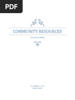 Community Resources