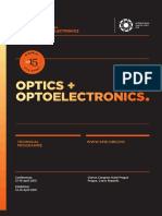 Optics + Optoelectronics: Technical Programme