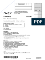 Aqa Chem1 QP Jan13 PDF