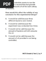 MCT2 Grade 8, Test 2, 1a, P