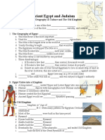 Egypt Geography Culture Old Kingdom Notes Handout 1