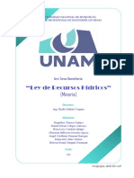 Informe Ley de Recursos Hidricos