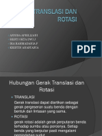 Gerak Translasi Dan Rotasi