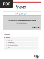 Manual Nexo - Desarrollo Del Manual Del Usuario Vjunio