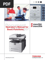 Document Manager: Operator S Manual For Basic Functions