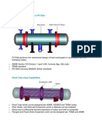 Heat Exchanger Design in PV Elite