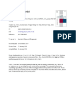 Accepted Manuscript: 10.1016/j.jallcom.2018.01.401