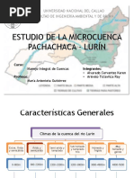 Estudio de La Microcuenca Pachachaca - Lurín