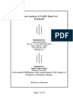 Deposit Analysis of NABIL Bank LTD Please Comment After Read This