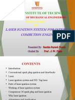 Laser Ignition System For Internal Combustion Engine