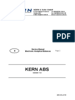 Weighing Balance Service Manual