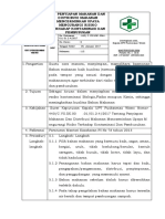 Penyiapan Makanan Dan Distribusi Makanan Mencerminkan Upaya Mengurangi Risiko Terhadap Kontaminasi Dan Pembusukan