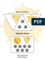 How To Build A Radionics Device That Works by Mind Power