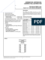 CD54HC153, CD74HC153, CD54HCT153, CD74HCT153: High-Speed CMOS Logic Dual 4-To 1-Line Selector/Multiplexer