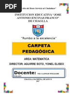 Carpeta Pedagogica 2017