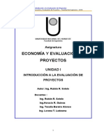 Economia y Evaluacion de Proyectos