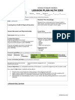 Passing Lesson Plan PDF