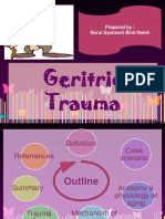 Geriatric Trauma - Wani