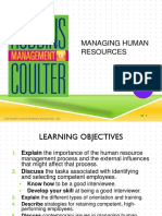 Managing Human Resources