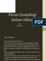 Peran Gnatologi Dalam Oklusi