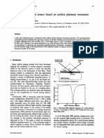 A Fiber-Optic Chemical Sensor Based On Surface Plasmon Resonance