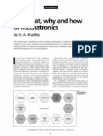 The What, Why and How in Mechatronics