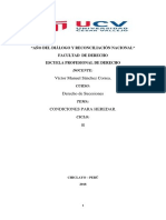 Condiciones para Heredar Monografía Final