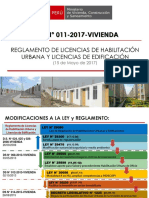 Reglamento - D S N°011-2017-Vivienda