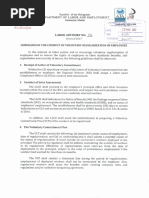 Labor Advisory No - 06 17 Guidelines in The Conduct of Voluntary Regularization of Employees PDF