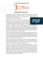 El Paquete de Microsoft Office