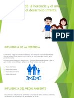 Influencia de La Herencia y El Ambiente