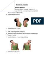 Ejercicios Respiración