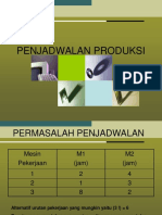 Penjadwalan Produksi