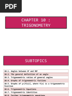 C10 Trigonometry