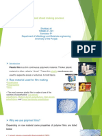 Film and Sheet Making Process