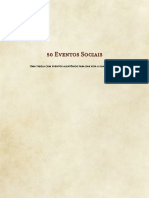 (Homebrew) 50 Eventos Sociais