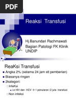 Reaksi Transfusi (Indonesia)